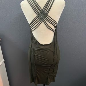 Buffalo David Bitton Destruction Tank Dress SZ L